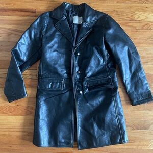 Vintage Genuine Italian Leather Jacket M